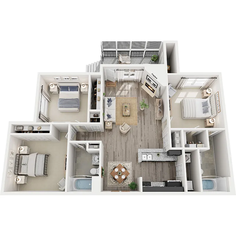 Floor plan Percy