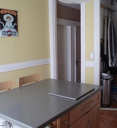 Center Island in the kitchen