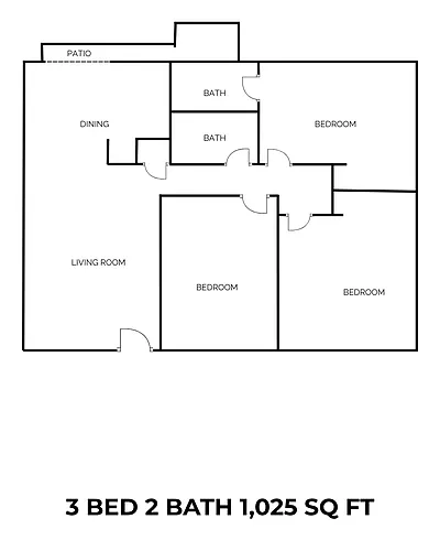 Floor plan Floorplan 3x2
