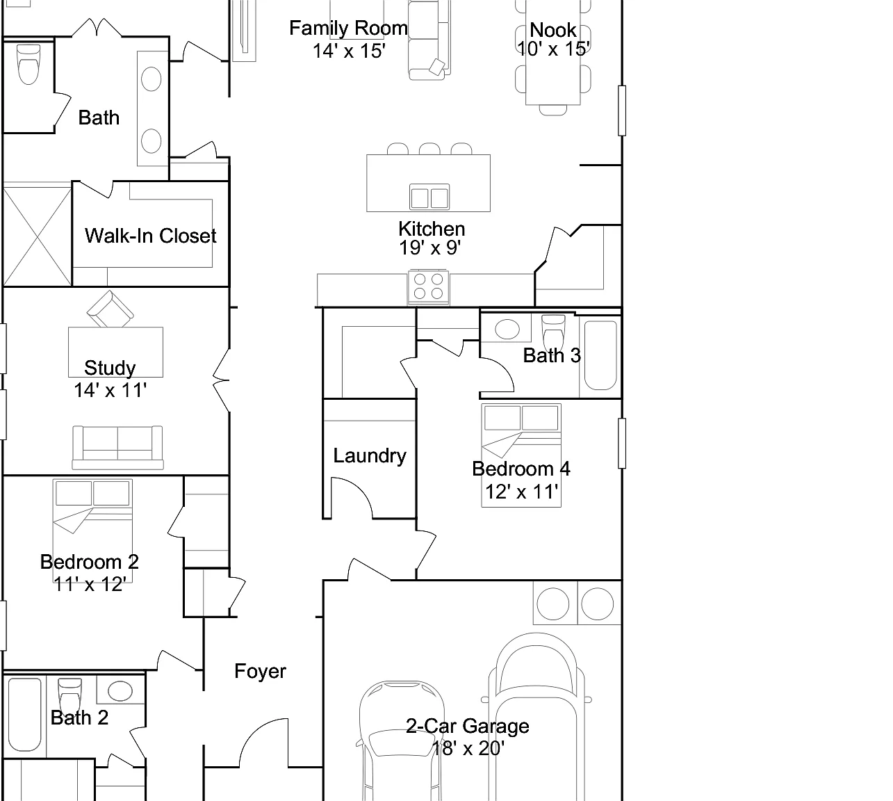 4 bed, 3.0 bath, 2229 sqft, $2,135 — Photo 2