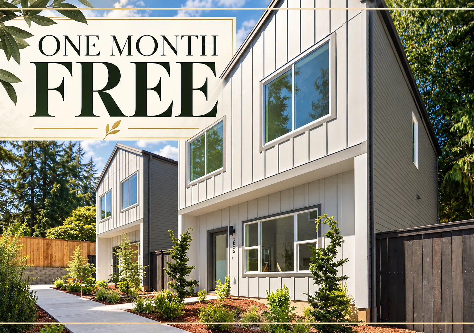 Brand-New Modern Home for Rent in SW Portland. First Full Month Free!! — Photo 1