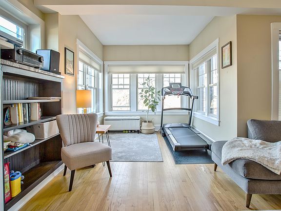 Sunroom off living room