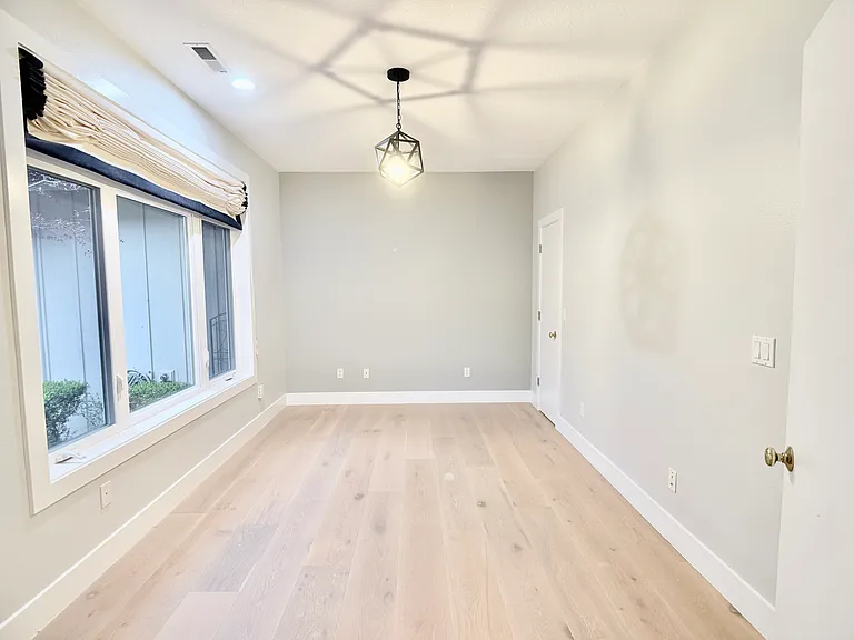 Generously sized office featuring an expansive closet for exceptional storage.