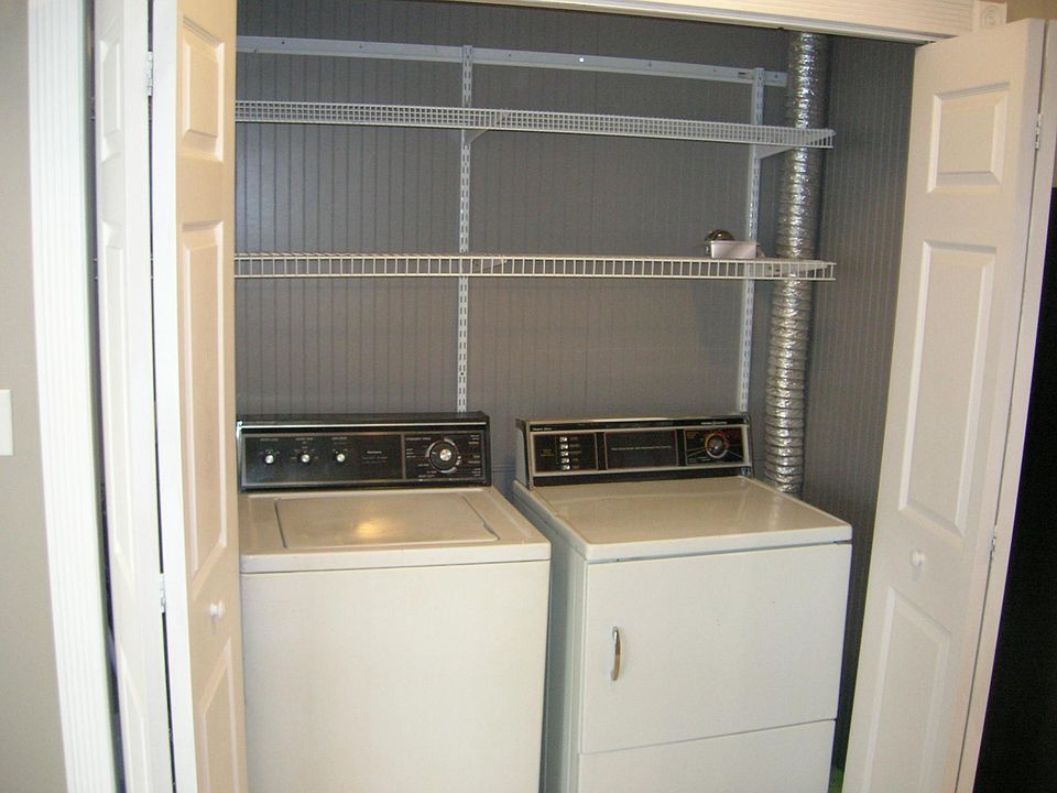 First floor laundry