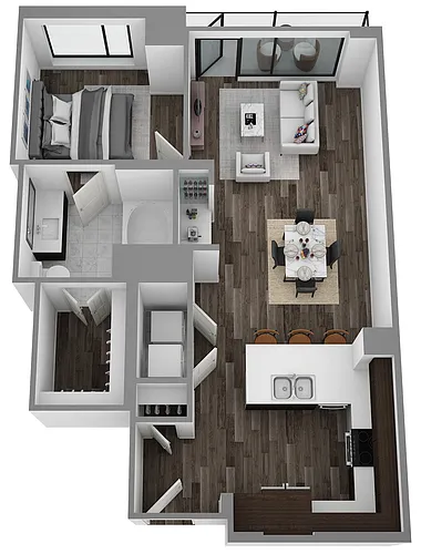 Floor plan E
