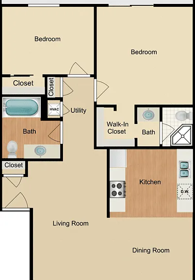 Plan 3 Floorplan Diagram