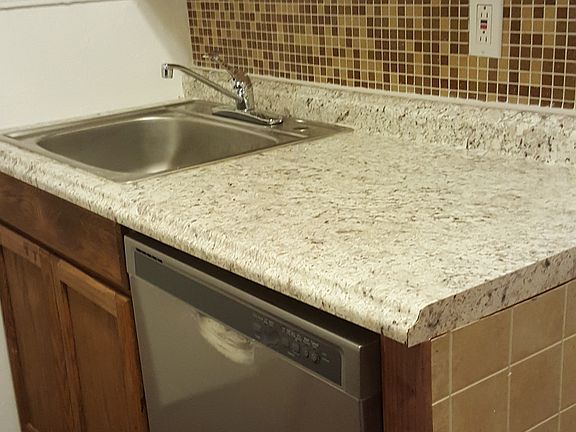 Tiled backsplash