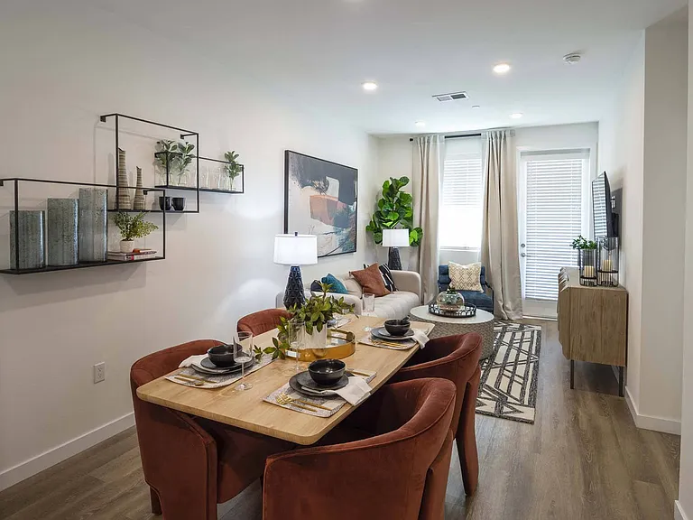Host unforgettable meals in a spacious dining room, perfect for gatherings of any size.
