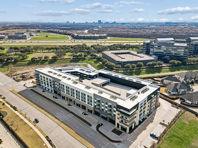 Exterior Aerial of Building