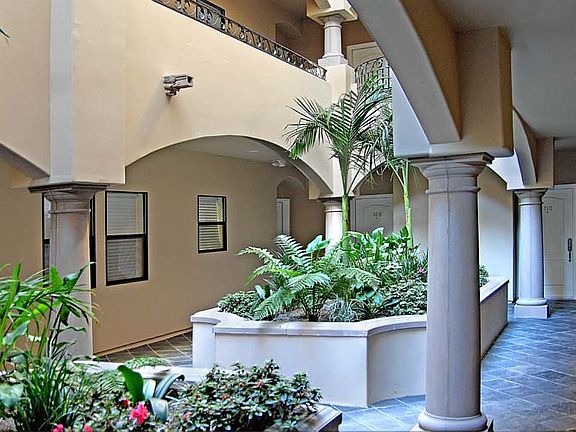 Interior courtyard