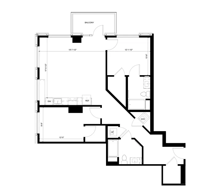 Floor plan B4 755