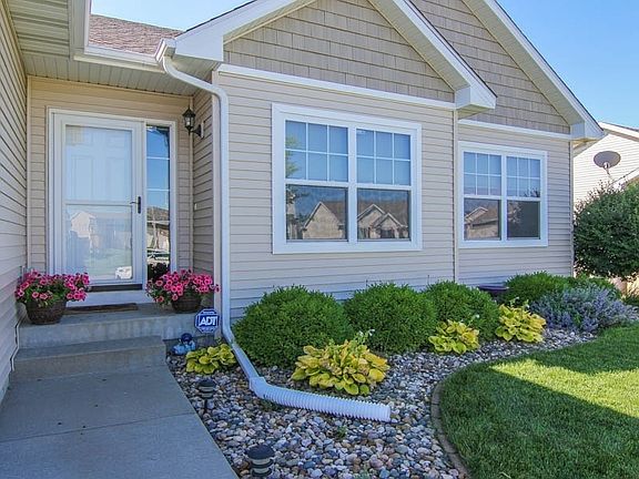 Front Walkway with Extensive Landscaping