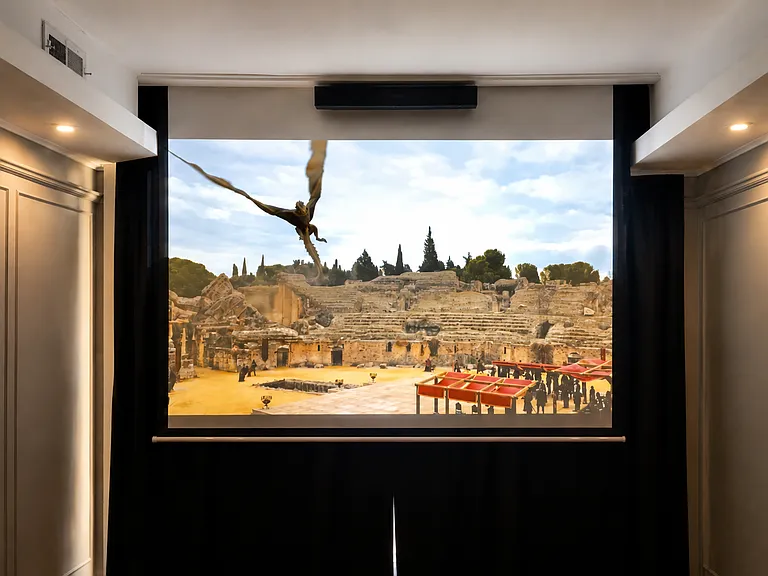 Large Bedroom - Projector