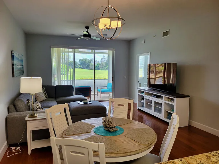 Family Room with Golf Course view