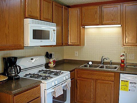 This large kitchen has been completely renovated - new cabinets & appliances. 