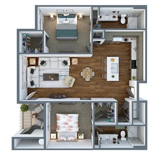 Floor plan B3