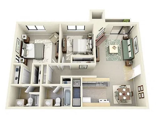 Floor plan The Overlook