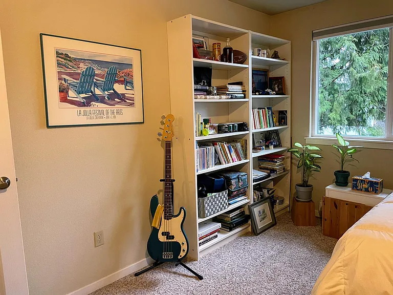 second bedroom storage