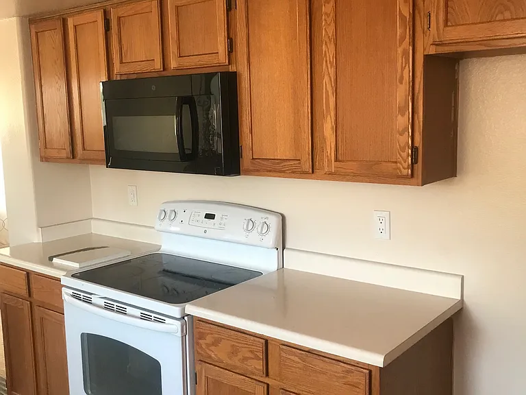 Bright and open kitchen. Kitchen being updated with new granite countertops should be ready by mid August