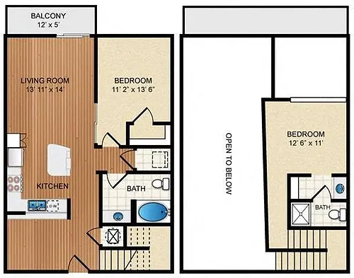Floor plan B6L