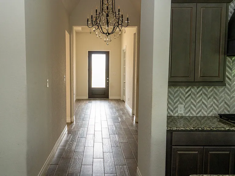 Hallway to front door