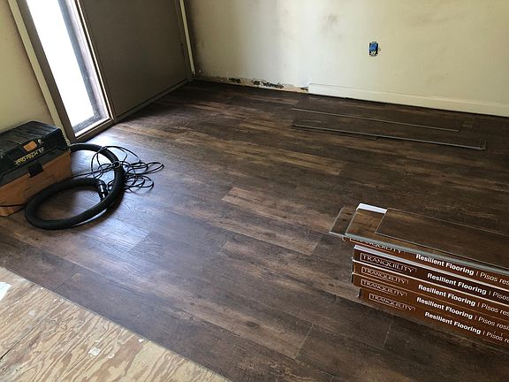 New LVP flooring on main floor and basement