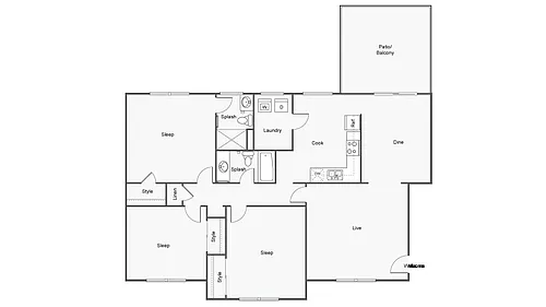 Floor plan Dalton