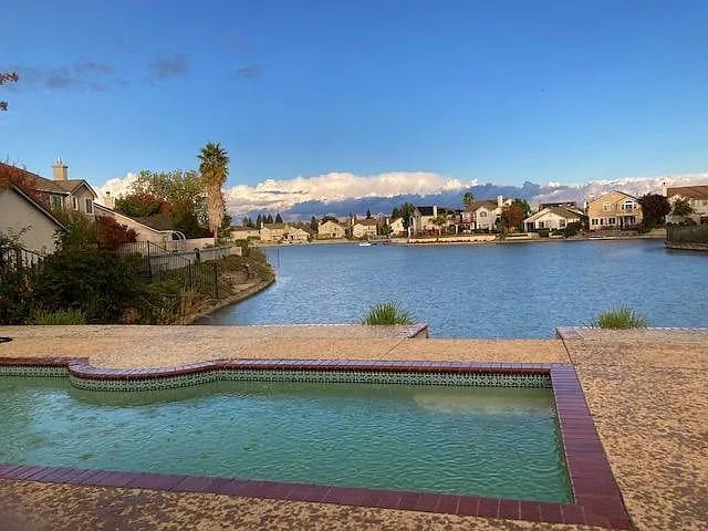 Backyard view