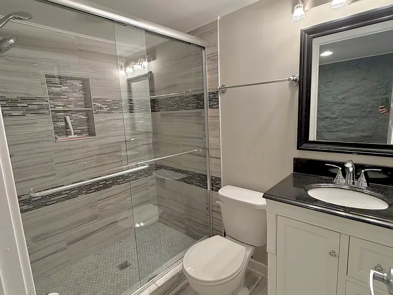 Basement bathroom