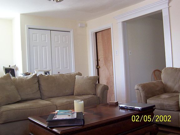 interior apt door and coat closet