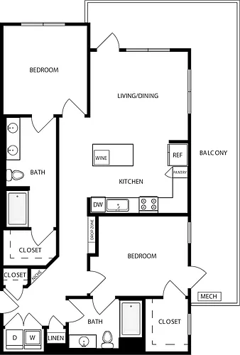 Floor plan B06