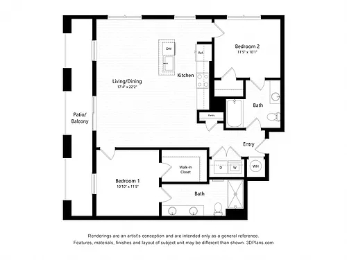 Floor plan B1 Alt 2