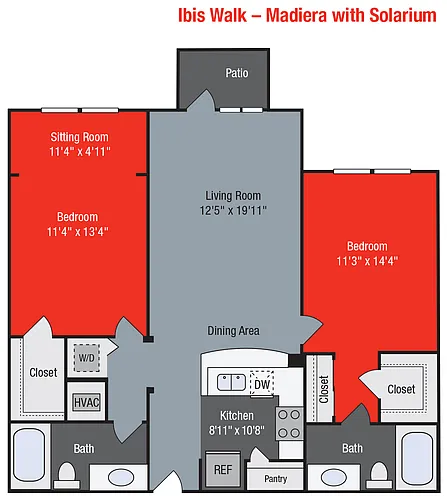 Floor plan B3