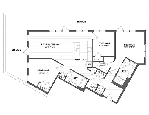Floor plan 3A