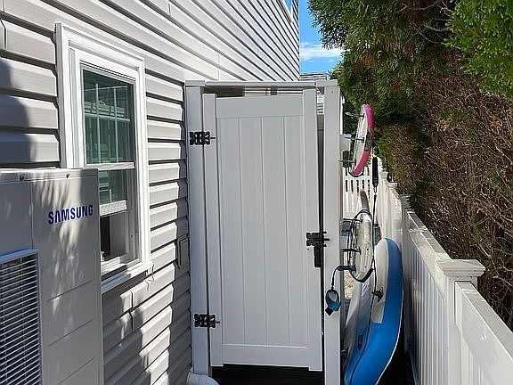 Outside Shower/Board Racks