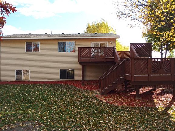 Back yard with Deck