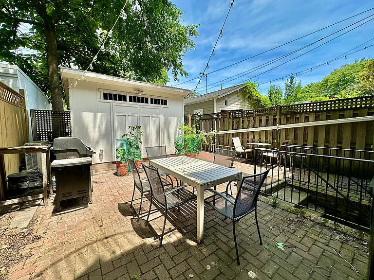 Shared backyard/patio