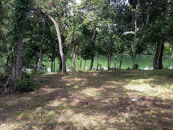 Looking towards the river