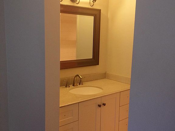 Progress update: View of new vanity in Master Bath, from the