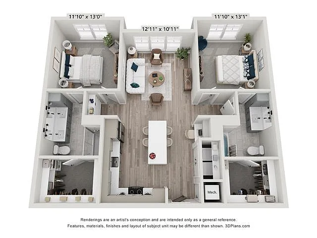Floor plan Redbud