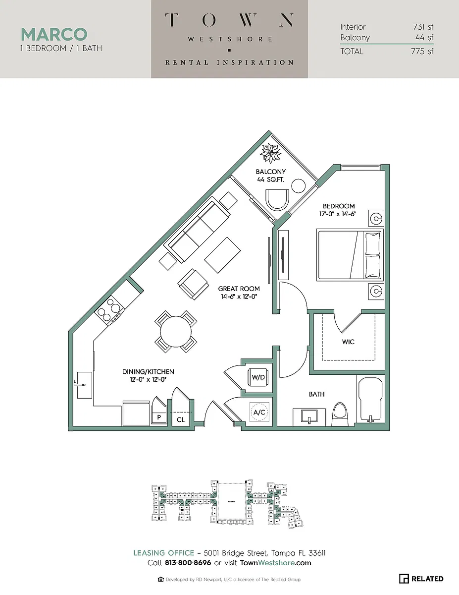 Floor plan Marco