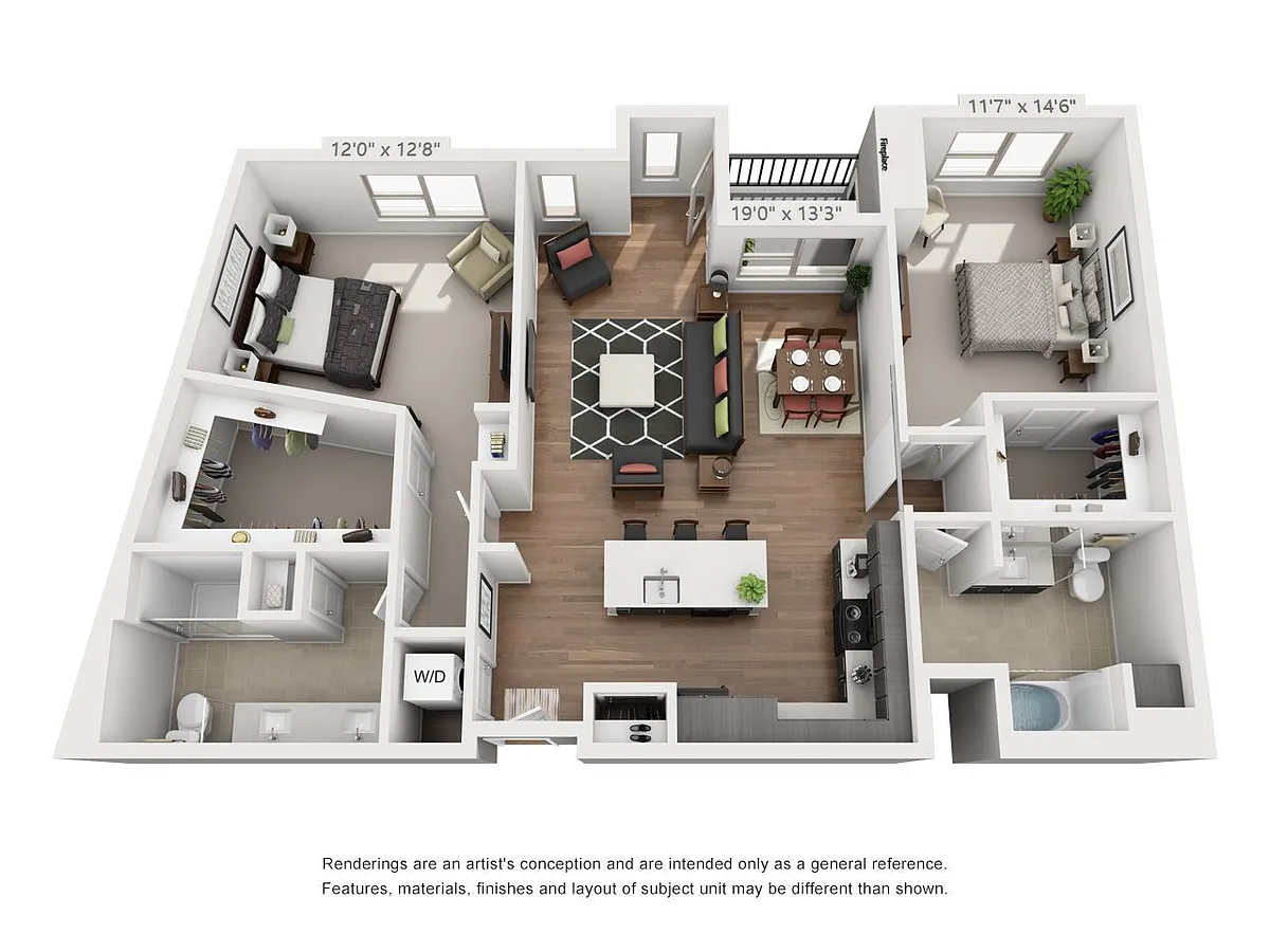 Floor plan B7