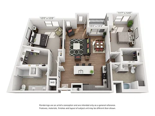 Floor plan B7