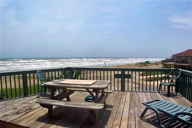 View from uncovered deck
