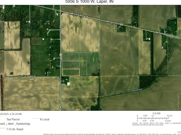 5956 S 1000th Rd W, Lapel, IN 46051