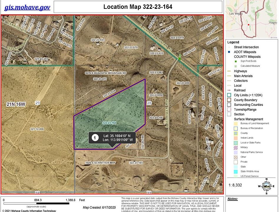 1st image of 322-23-164 E Hualapai Mountain Road