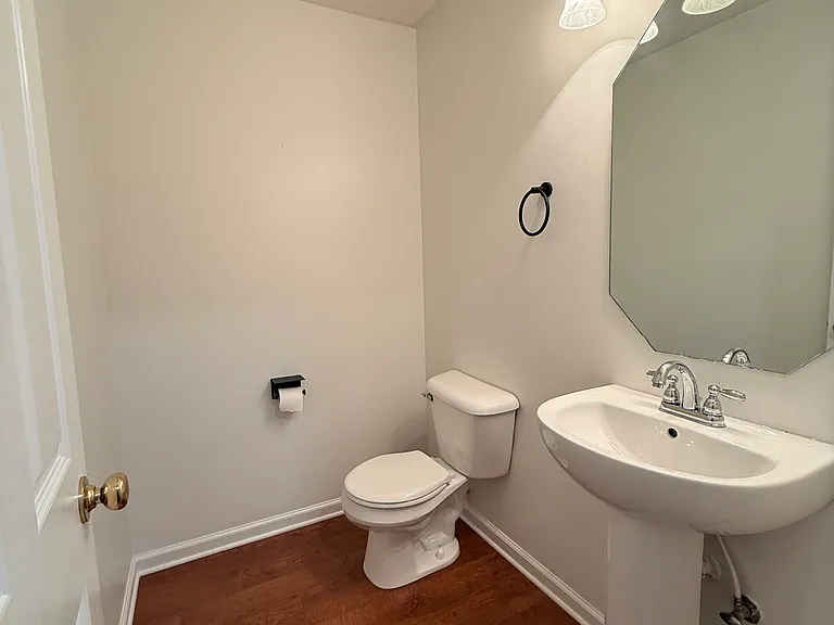 1st floor half bath