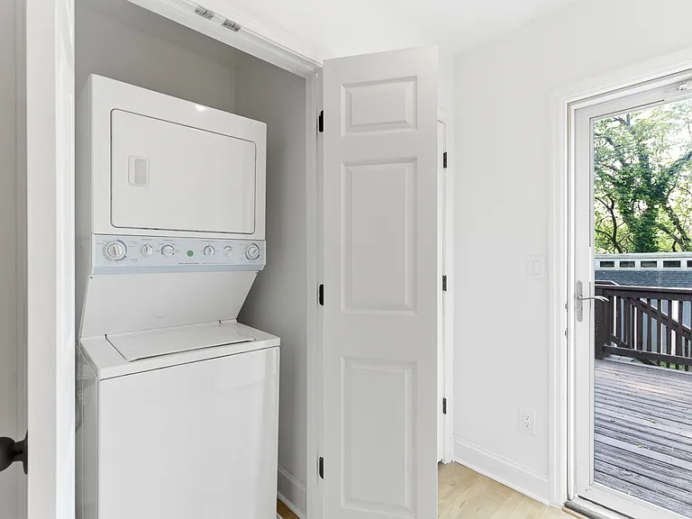 Laundry closet
