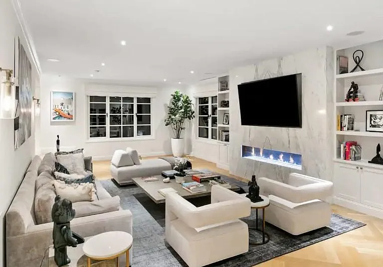 Whether entertaining or relaxing, a fireplace is a must!