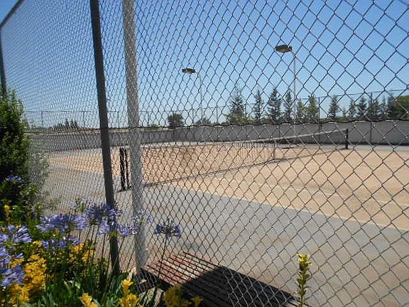 Lighted Tennis Court